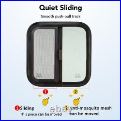 Universal Camper Van Sliding Window Motorhome Waterproof Right side For Caravans