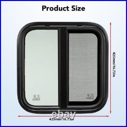 Universal Camper Van Sliding Window Motorhome Waterproof Right side For Caravans