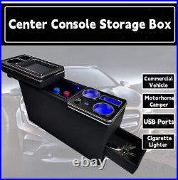 Universal Motorhome Camper Van Center Console Storage Box X-large Capacity