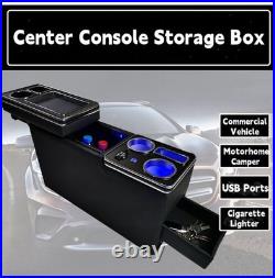 Universal Motorhome Camper Van Center Console X-Large Capacity Storage Box