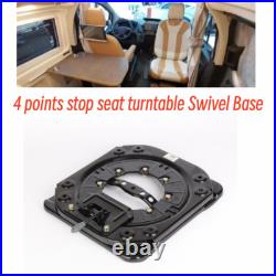 Universal Seat Swivel Turntable for Motorhome Campervan BOAT TRACTOR VAN CAMPER