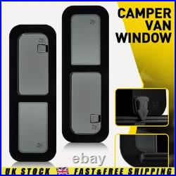Universal Sliding Opening Window Glass Dark Tint Waterproof Camper Van Motorhome