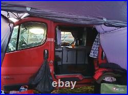 Vauxhall vivaro 2005 lwb hitop camper van