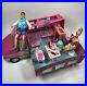 Vintage-Mattel-1988-Pink-Barbie-Western-Fun-Motor-Home-Camper-Van-RV-LOT-withDolls-01-jst
