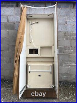 Vintage Shower Unit Pod Fold Away Cubicle Cabinet Motorhome Camper Van Caravan