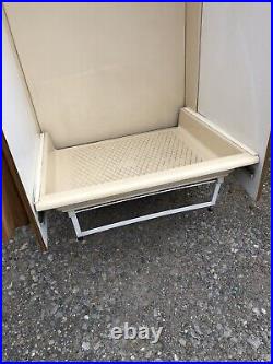 Vintage Shower Unit Pod Fold Away Cubicle Cabinet Motorhome Camper Van Caravan