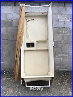 Vintage Shower Unit Pod Fold Away Cubicle Cabinet Motorhome Camper Van Caravan