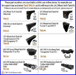 Water Tank Kit 31L Campervan Van Motorhome Horsebox Barge Workshop Garage TA8.02