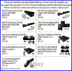 Water Tank Kit 31L Campervan Van Motorhome Horsebox Barge Workshop Garage TA8.02