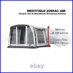 WestField Zodiac AIR Premium Light Inflatable Motorhome & Camper Van AIR Awning