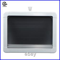 White Blind Flyscreen Caravan Camper Van Motorhome Conversion Rv 145cm×55cm