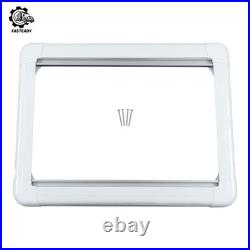 White Blind Flyscreen Motorhome Caravan Camper Van Conversion Rv 80cmx65cm