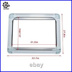 White Blind Flyscreen Motorhome Caravan Camper Van Conversion Rv 80cmx65cm