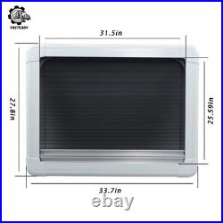 White Blind Flyscreen Motorhome Caravan Camper Van Conversion Rv 80cmx65cm White Blind Flyscreen Motorhome Caravan Camper Van Conversion Rv 80cmx65cm
