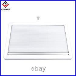 White Motorhome Blind Flyscreen Caravan Camper Van Conversion Rv 90cm×55cm