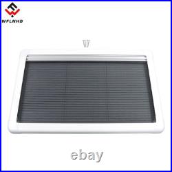 White Motorhome Blind Flyscreen Caravan Camper Van Conversion Rv 90cm×55cm