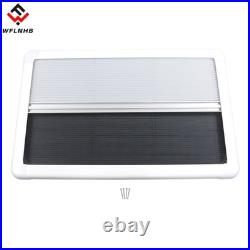 White Motorhome Blind Flyscreen Caravan Camper Van Conversion Rv 90cm×55cm