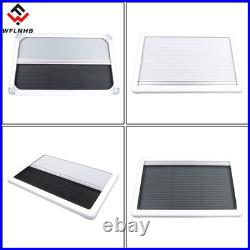White Motorhome Blind Flyscreen Caravan Camper Van Conversion Rv 90cm×55cm