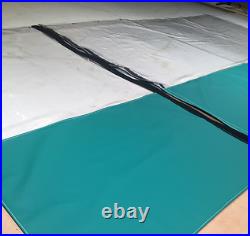 White&clear Paint Restoration Motor Home Camper Van Curtains 20ft X 10ft