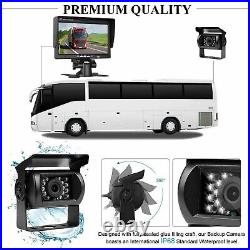 Wireless Reversing Camera 7 HD Monitor Truck Camper Van Motorhome Rear View Kit