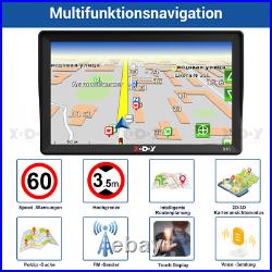 XGODY 9 Inch Portable GPS SAT NAV for Camper Van Motorhome Caravan 2024 NEW Map