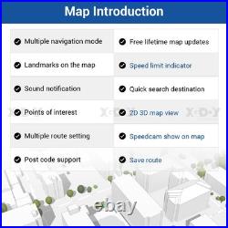 XGODY 9 Inch Portable GPS SAT NAV for Camper Van Motorhome Caravan 2025 NEW Map